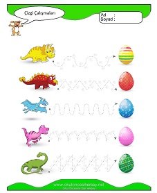 Çizgi Çalışma Sayfaları